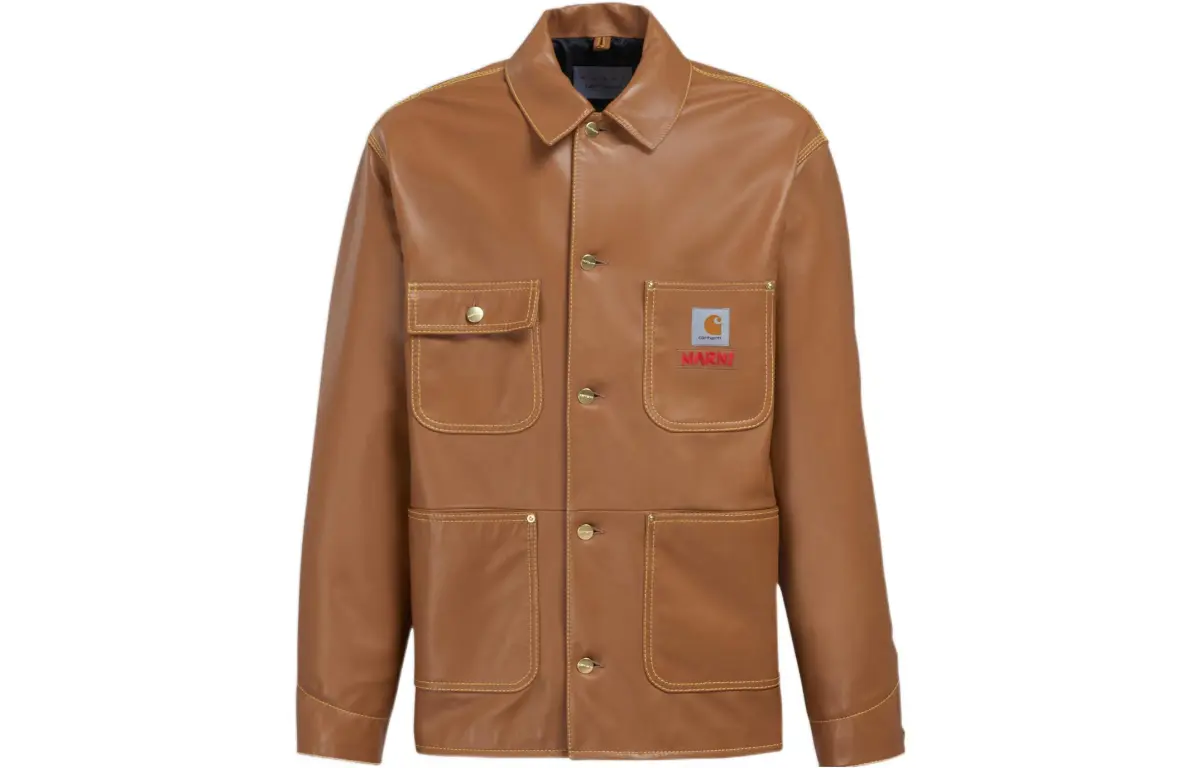 Carhartt WIP x MARNI Leather Jacket Unisex