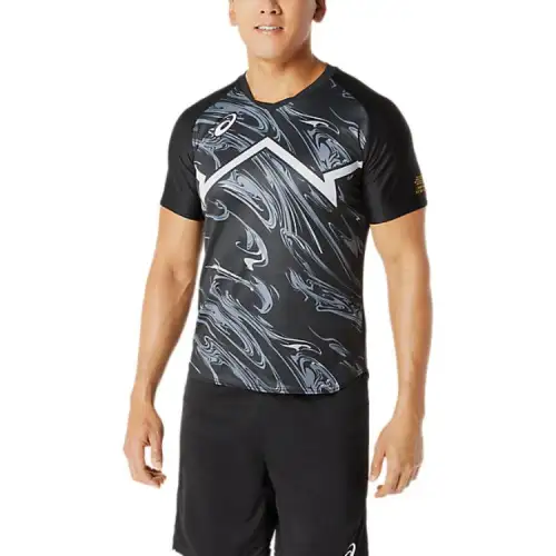 Asics T Shirt Unisex Performance Black