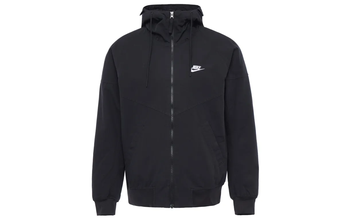 Nike Jackets Men's Black Hooded Moderate Other