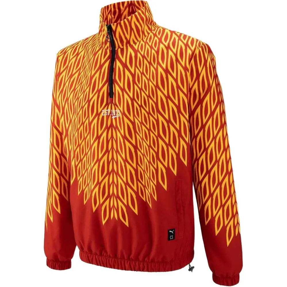 PUMA MB.02 Jackets Men's Red Stand Collar Moderate