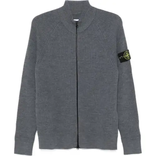 STONE ISLAND Compass-badge Cardigan