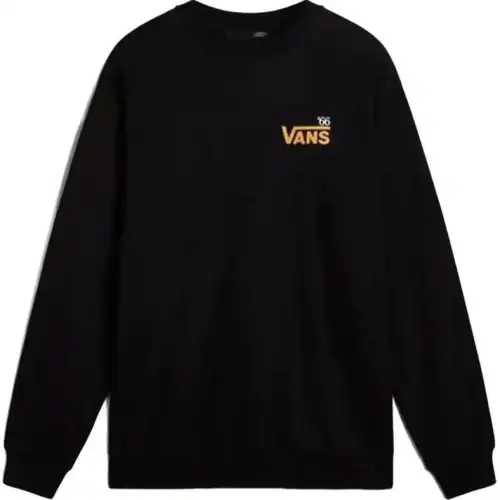 Vans Sweatshirts Men's Black Crew Neck Moderate