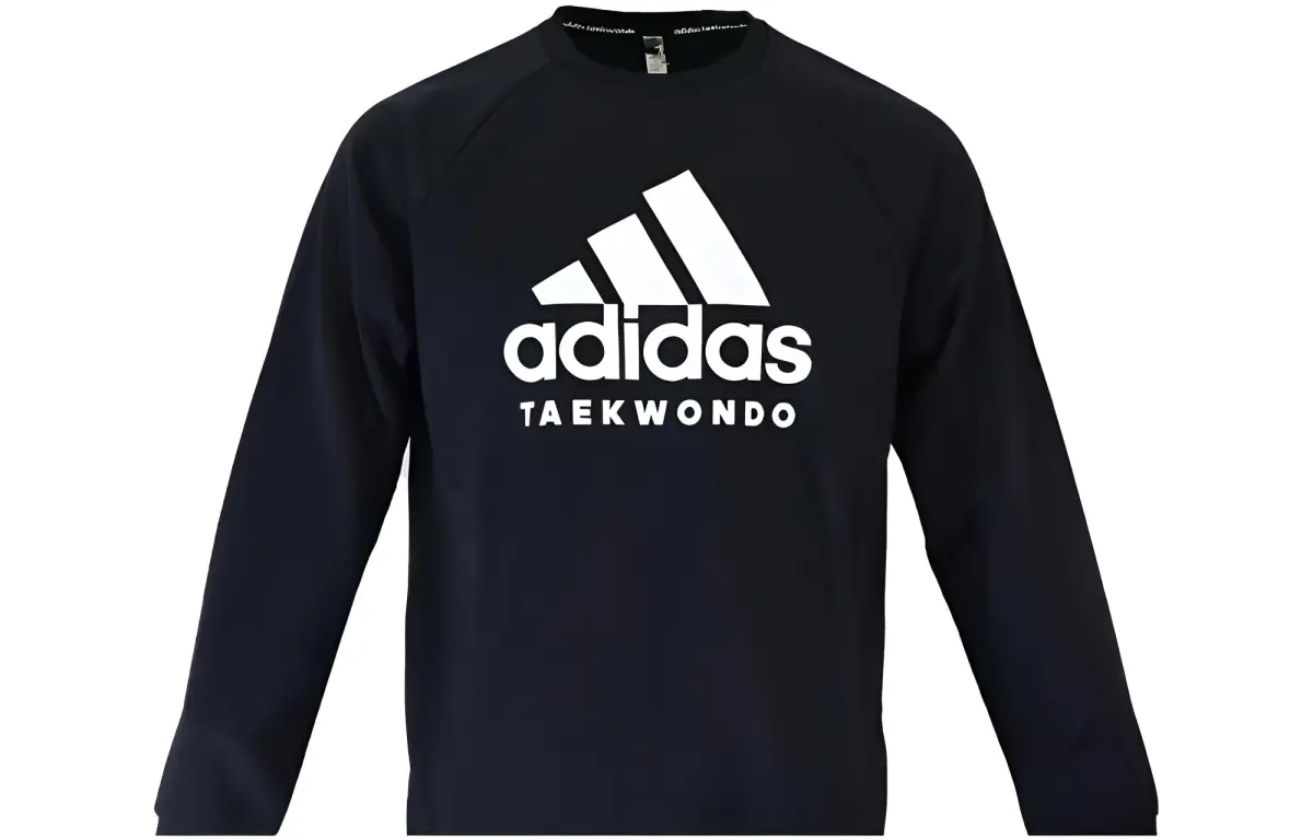 Adidas Sweatshirts Men's Black Crew Neck Moderate Other