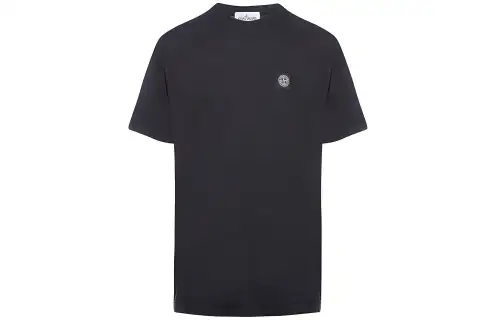 STONE ISLAND Compass-patch Cotton T-shirt