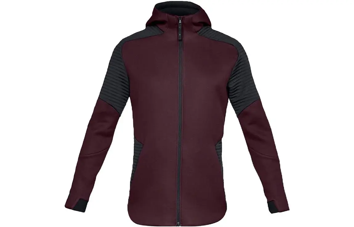 Under Armour Jackets Men's Red Hooded Moderate Other