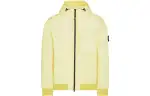 STONE ISLAND Jackets Men's Lemon Yellow Hooded Non Detachable Moderate Other