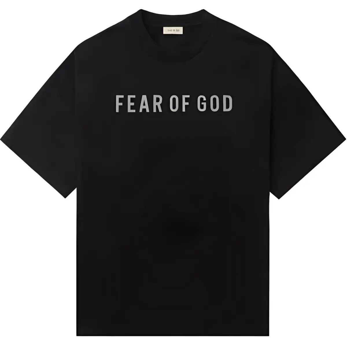 Fear Of God Logo Printed Crewneck T Shirt