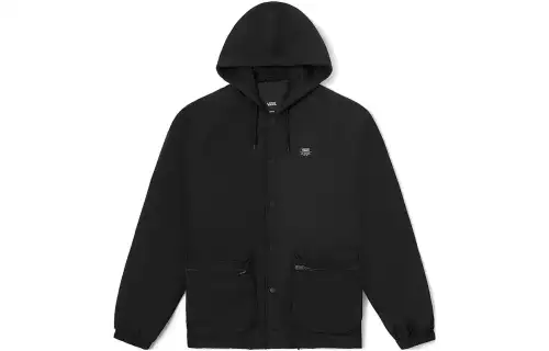 Vans Jackets Unisex Black Hooded Moderate Other