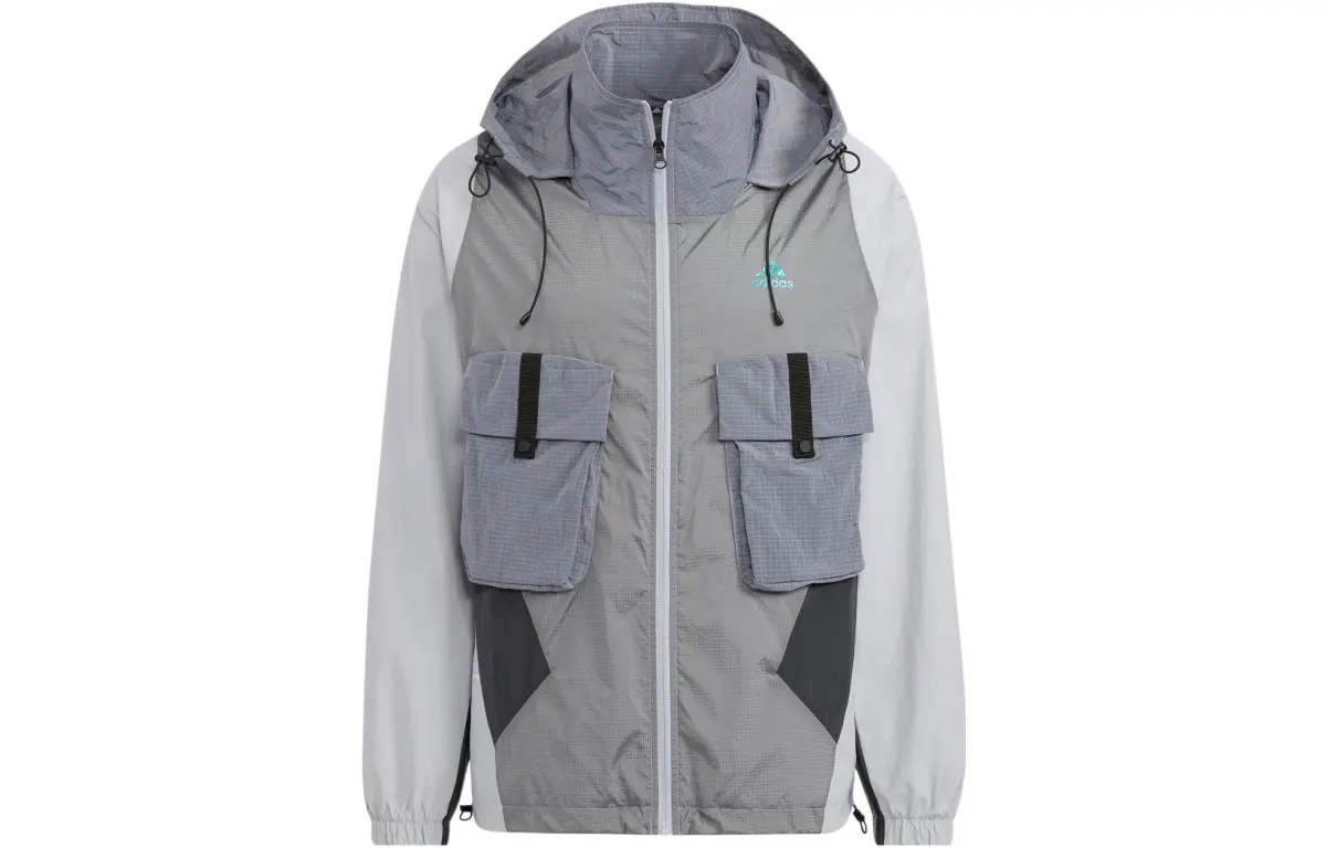 Adidas Jacket Men's Light Silver