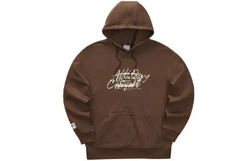 Skechers Hooded Pullover Sweatshirt American Vintage Sweatshirt Unisex Chicory Coffee Brown