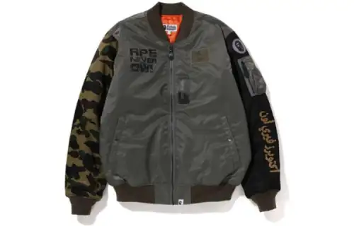 A BATHING APE x OVO Bape X OVO FW22 Jackets & Coats Men's Green