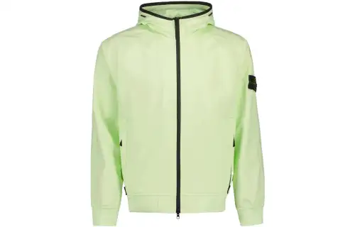 STONE ISLAND LIGHT SOFT SHELL R Jackets & Coats Men's Light Green