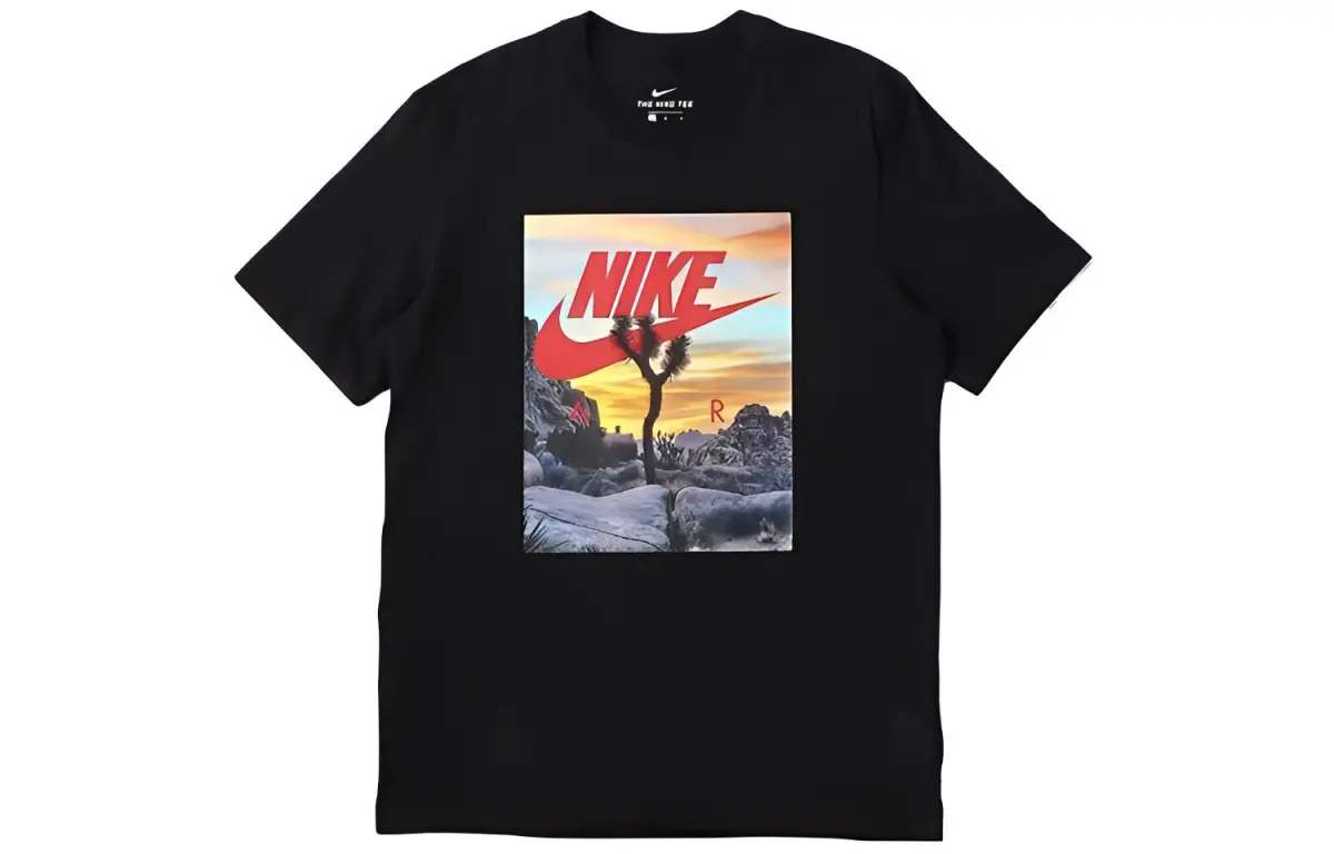 Nike Set in Sleeve T Shirt Men's Black