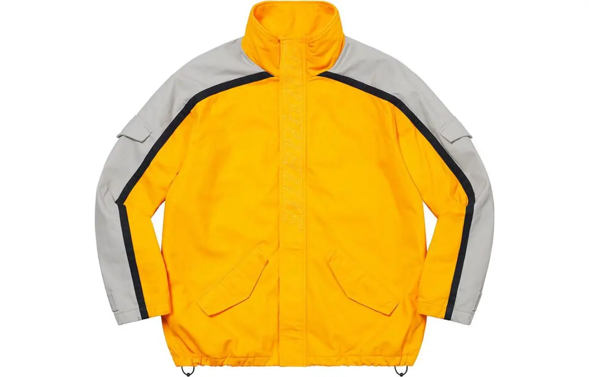 Supreme Brushed Twill Zip Jacket