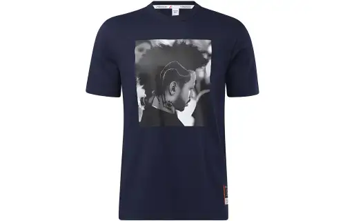 Reebok TEE T Shirt Men's Navy Blue