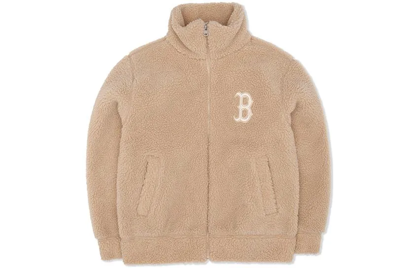 MLB Jackets & Coats Unisex Beige Yellow