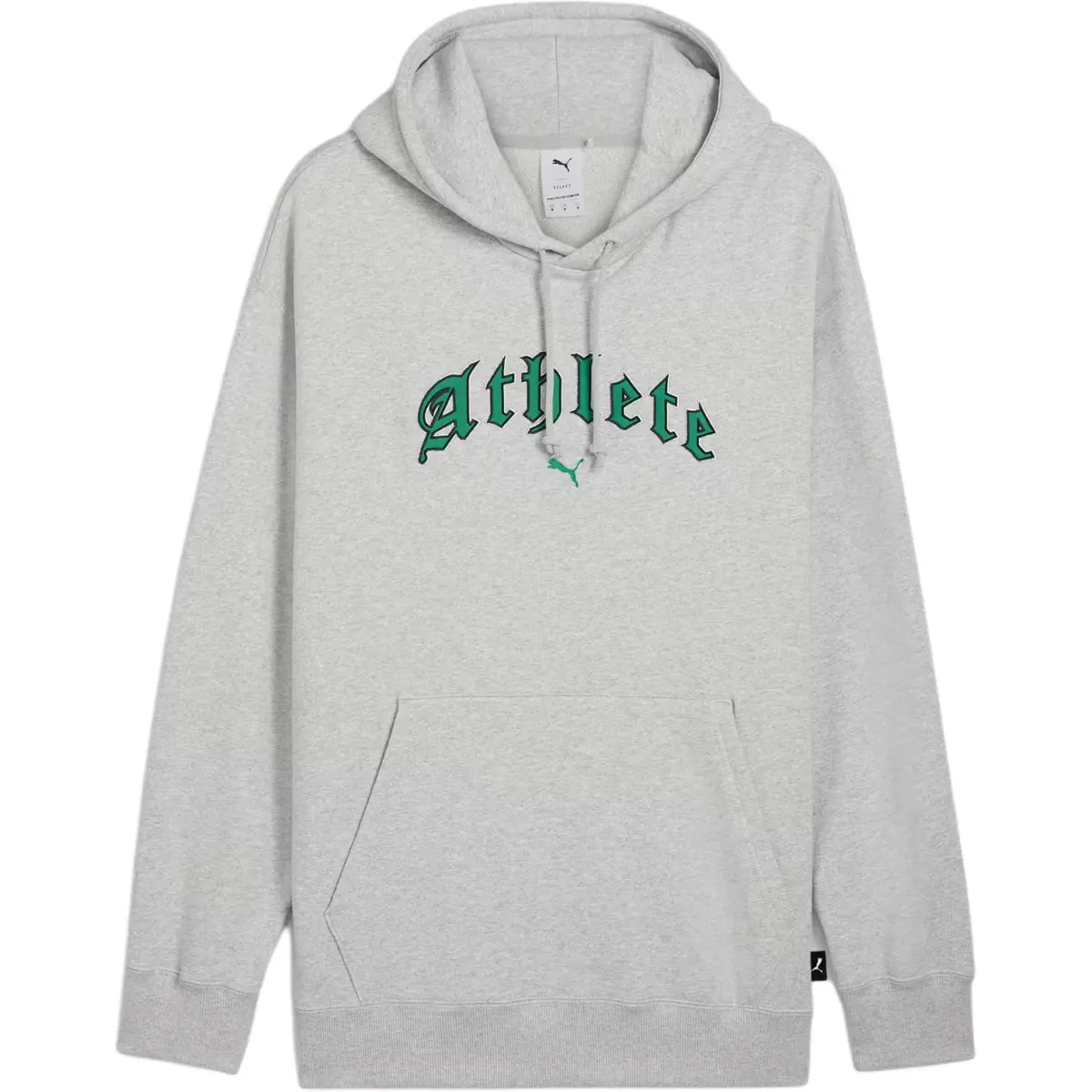 PUMA GRAPHICShoodie FW24 Athlete Sweatshirt Men's Light Gray