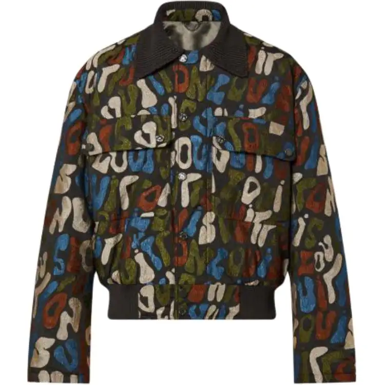 LOUIS VUITTON Jackets Men's Multicolor Lapel Moderate Other