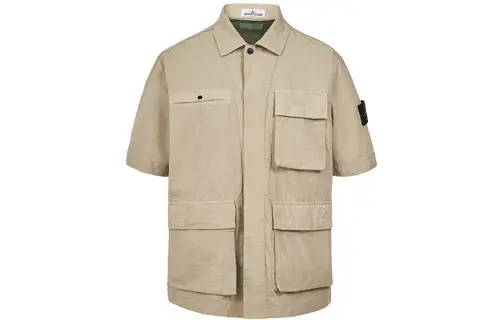 STONE ISLAND Jackets Men's Camel Lapel Moderate Other