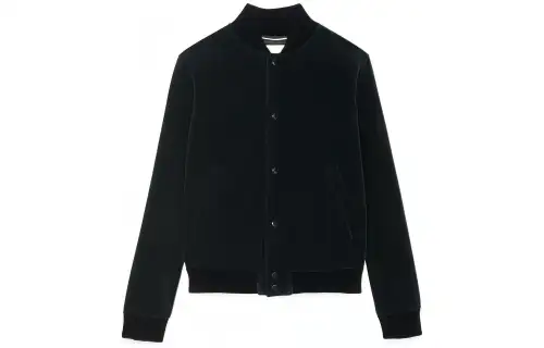 SAINT LAURENT Buttoned Long-Sleeved Jacket