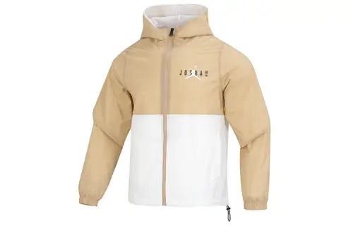 Jordan Jacket Men's White Yellow