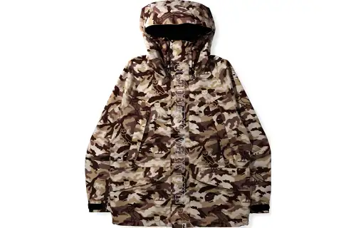 Bape X Ovo Woodland Camo Snowboard Jacket