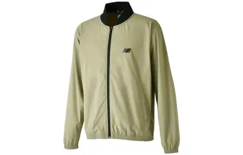 New Balance Jackets Men's Green Hooded Moderate Other