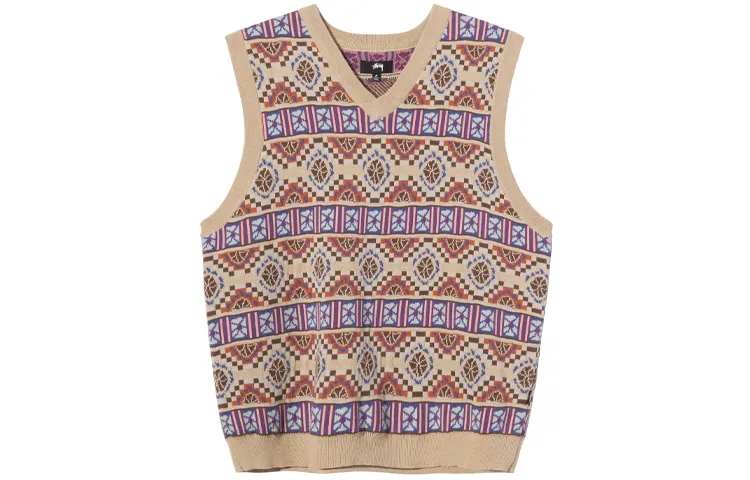Stussy Vests Unisex V-neck Moderate