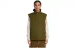 Timberland Vests Men's Olive Green Stand Collar Moderate Other