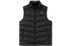 Li Ning Sports Fashion Collection Down Vests Men's Black Stand Collar Moderate Urban Techwear
