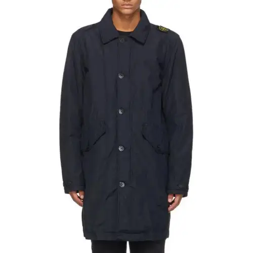 STONE ISLAND Jackets & Coats Men's Blue
