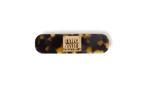 MIU MIU Hair Clips Women's Brown