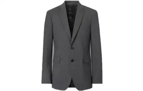 Burberry Business Suits Men's Suit Collar Moderate Business Suit