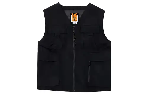 Timberland Vests Men's Black V Neck Moderate Workwear