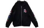 Chrome Hearts Jackets Men's Black Hooded Moderate Other