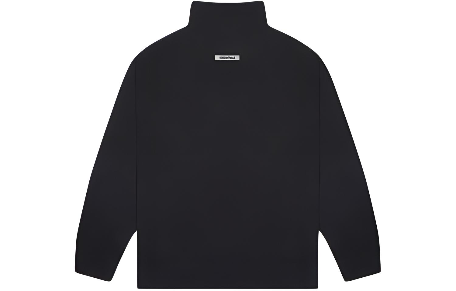 Худи Fear of God Essentials FW20 Pull-Over Mockneck Sweatshirt (черное) — фото 2