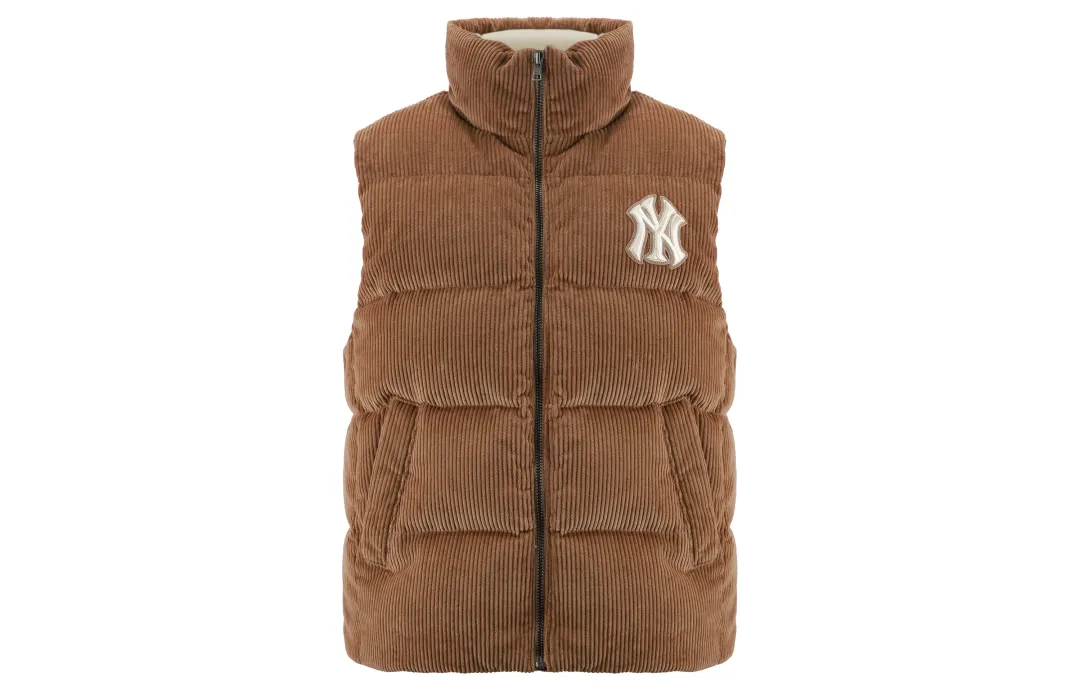 MLB New York Yankees Vest Unisex Khaki