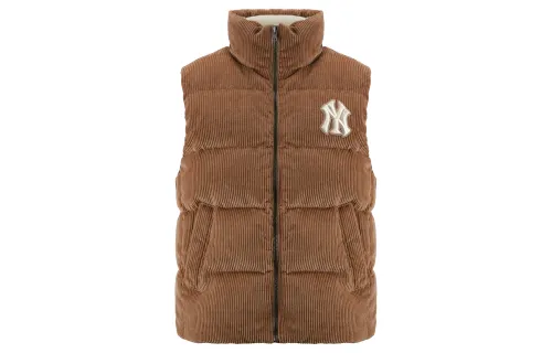 MLB New York Yankees Vest Unisex Khaki