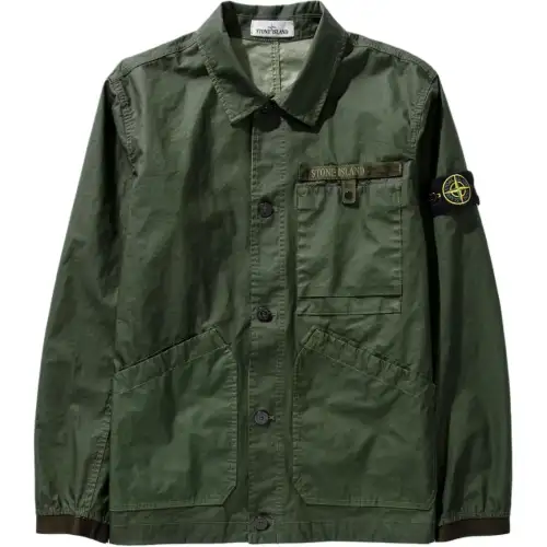 STONE ISLAND Jacket Unisex Olive Green