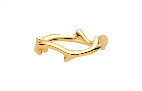 DIOR Yellow 18K Gold Rings Women's