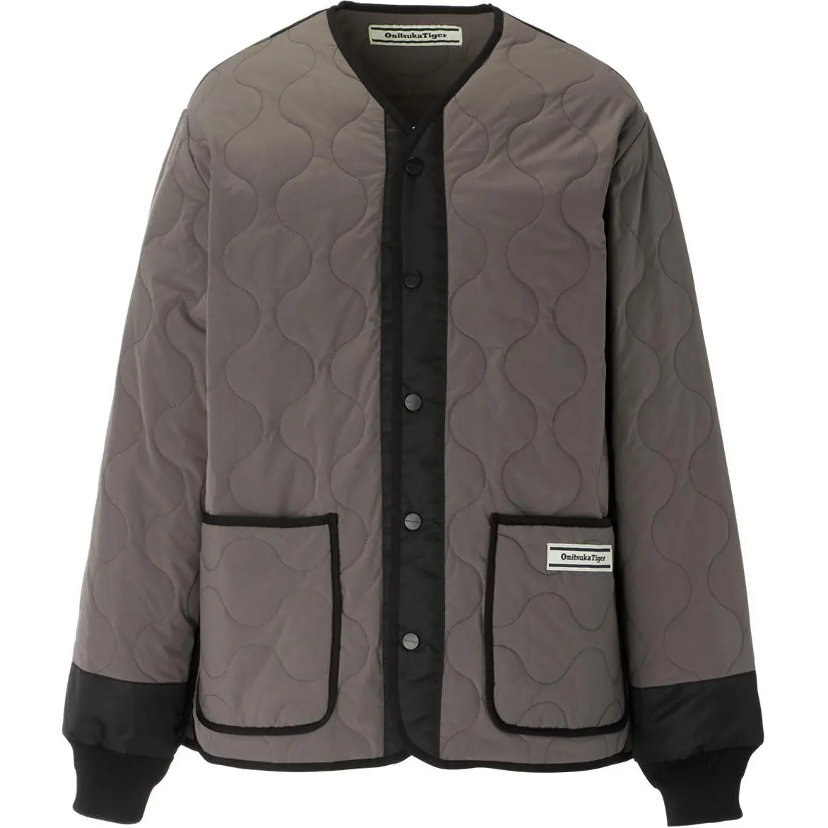 Onitsuka Tiger QUILTED Jackets & Coats Unisex Khaki