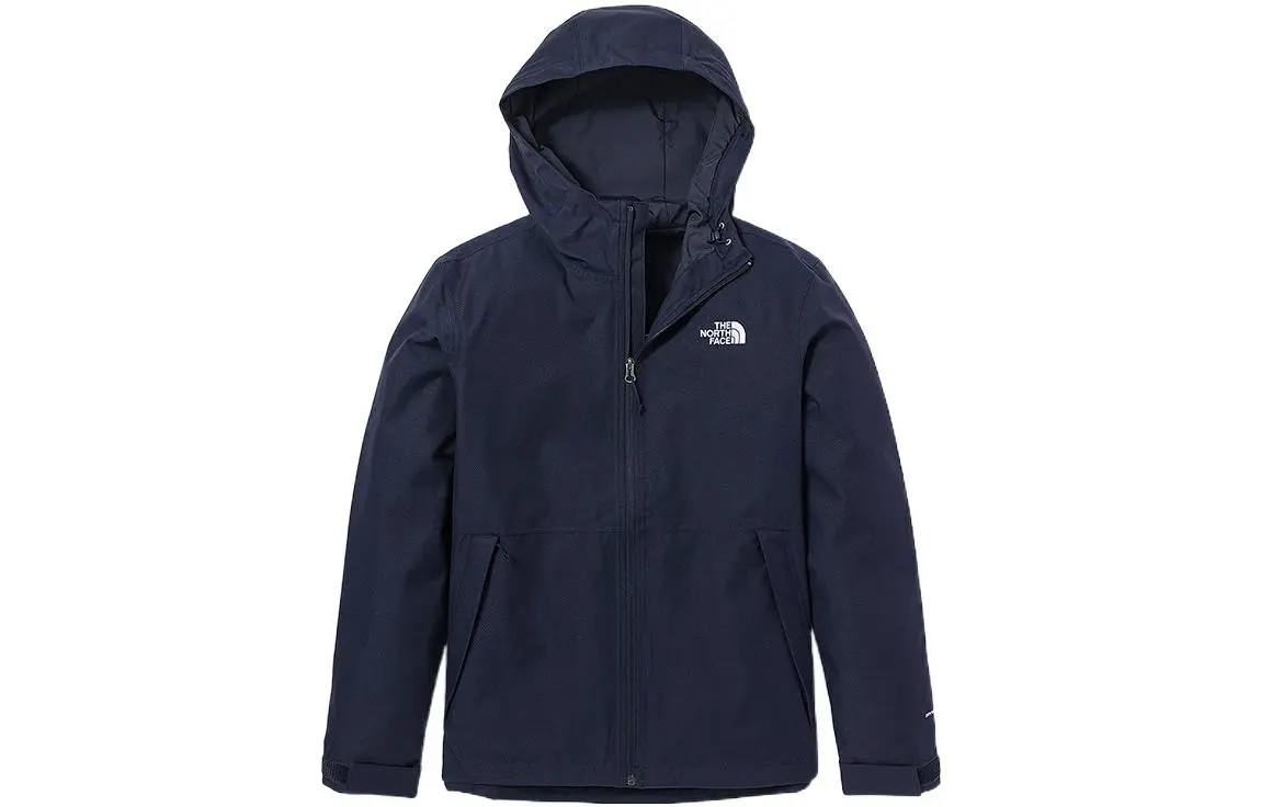 THE NORTH FACE Urban Exploration Outdoor Hiking Waterproof And Breathable Windbreaker Jacket Men's Blue