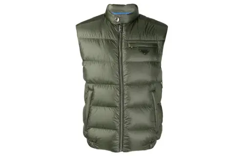 PRADA Vests Men's Jasper Lapel Moderate Other