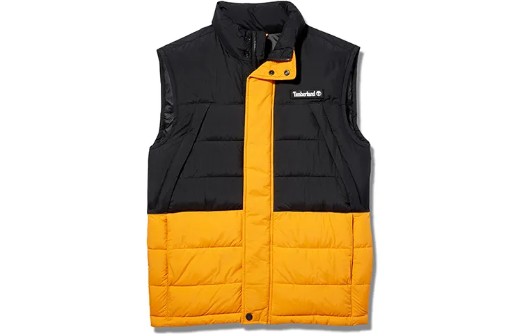 Timberland Vest Men's Black Yellow Multicolor