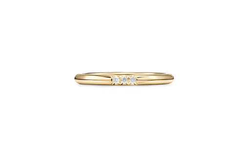 TIFFANY & CO. 18K Gold Rings Unisex Gold