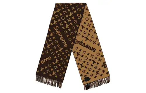 Supreme X LOUIS VUITTON Monogram Scarf