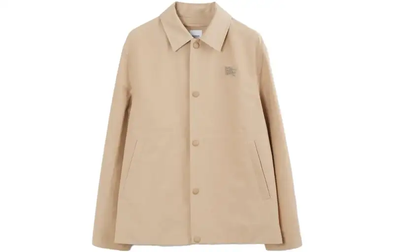 Burberry Buttoned Long Sleeve Jacket