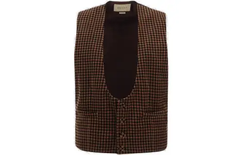 GUCCI Love Parade SS23 Vest Men's Brown