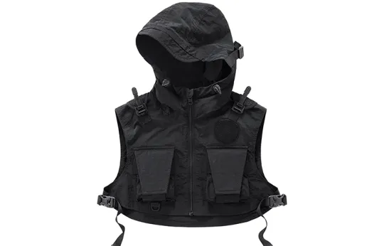 VIP Loose Fit Vest Unisex Black