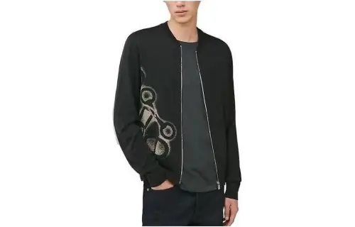 HERMES Jackets Men's Black Moderate